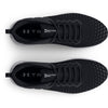 Under Armour Men's Charged Engage 2 Training Shoe, (001) Black/White/Black, 7