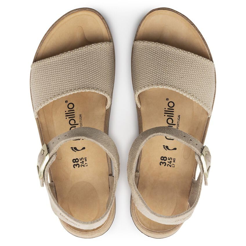 Birkenstock Women's Glenda Papillio Canvas/Suede Sandals