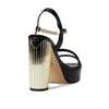 Michael Kors Porter Strappy Platform Black 8.5 M