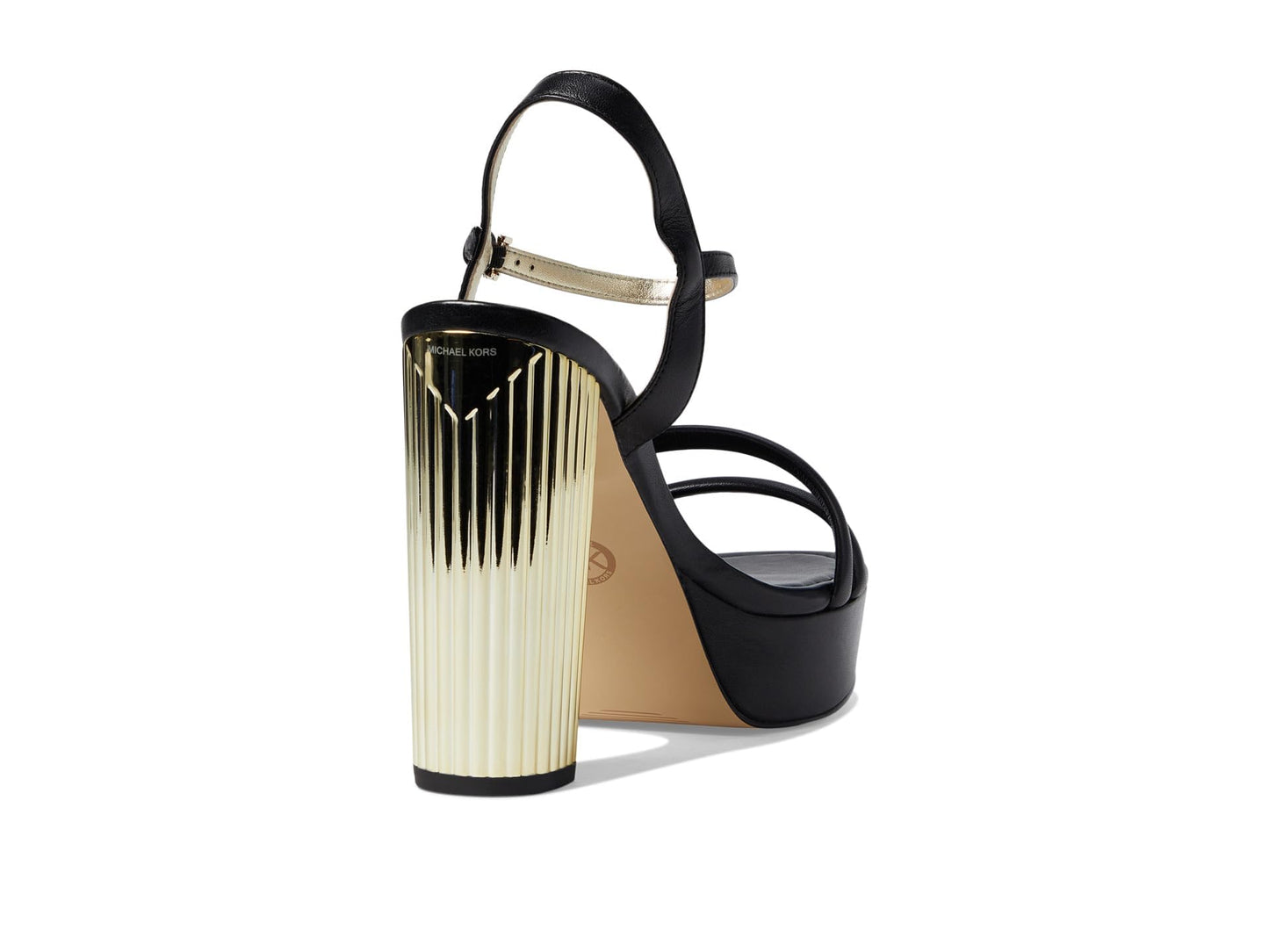 Michael Kors Porter Strappy Platform Black 8.5 M