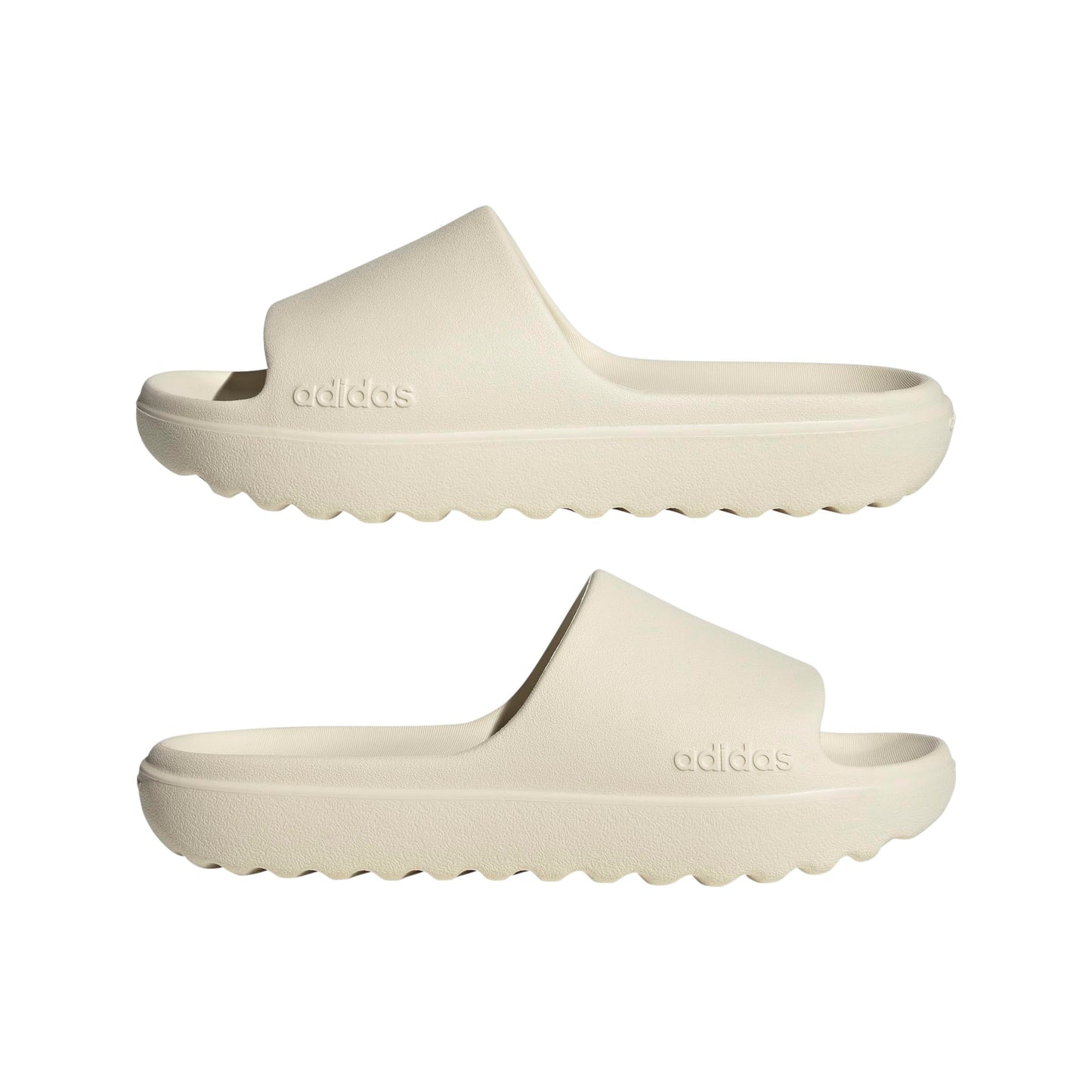 adidas Unisex-Adult Adilette Lumia Sportswear, Wonder White/Wonder White/Wonder White, 9
