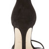 Stuart Weitzman Nudistsong Ankle Strap Sandal Black Suede 9.5 M