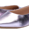 Franco Sarto Womens Vana Slip On Ballet Flat Light Pink Metallic 8.5 W
