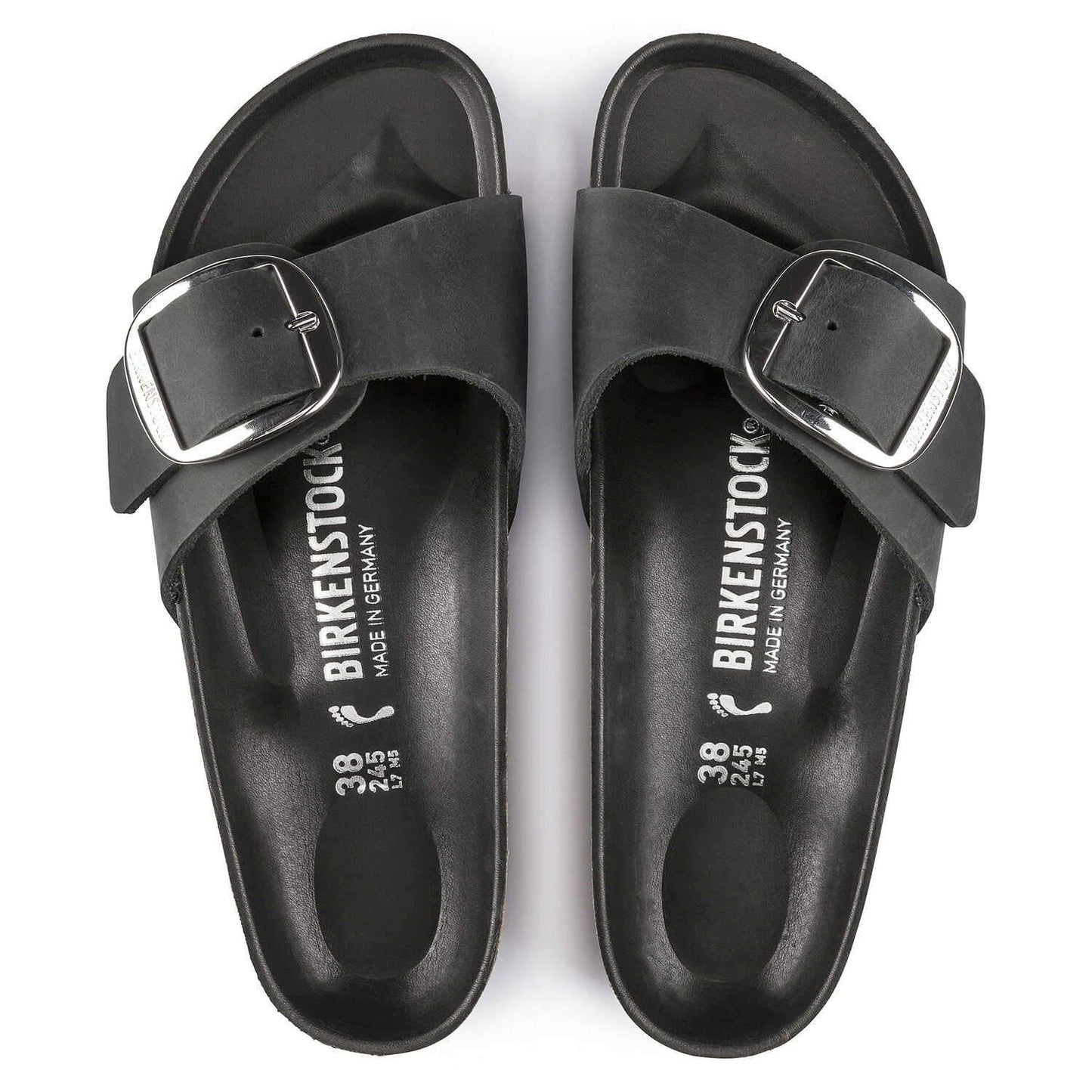 Birkenstock Madrid Big Buckle black, size:41