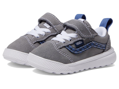 Vans Kids Ultrarange 66 V (Infant/Toddler) Sneaker, Grey/Blue, 4 US Unisex