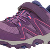Merrell Kid's Trail Quest Hiking Shoe, Berry, 4 Wide