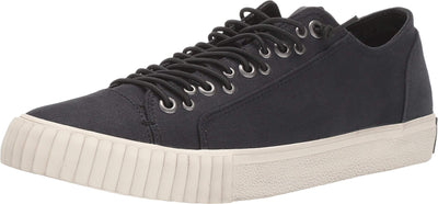 John Varvatos Multilace Low-Top Coated Denim Mineral Black 11 D (M)