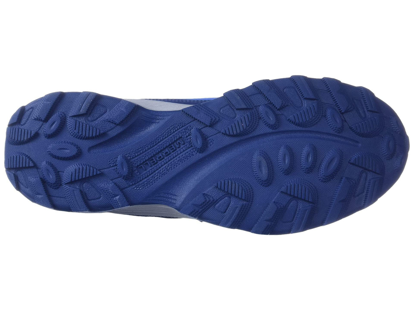Merrell Unisex Kid's Moab Speed Low Alternative Closure Waterproof Hiking Shoe, Blue, 7 Medium
