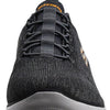 Skechers Men's Summits Louvin Slip-On Sneaker, Charcoal/Orange, 8 Wide