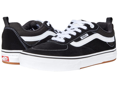 Kyle Walker Skate Shoes, Black/White by Vans 8