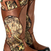 Thorogood Waterproof 17” Side-Zip Snake Boots for Men Made with SnakeGuard Extreme Material, Breathable Leather with Mossy Oak Camo and Slip-Resistant Outsole, Mossy Oak Break Up Country - 12 W US