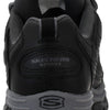 Skechers Men's Energy Afterburn Lace-Up Black/Charcoal Sneaker 8.5 W US