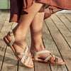 PIKOLINOS Flat Sandals Leather Algar for Woman