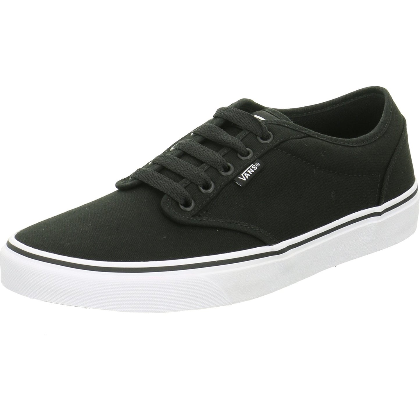 Vans Men's Ward Sneaker, Black ((Canvas) Black/Gum 7hi), 13