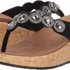 Skechers womens Beverlee - Bizzy Babe Wedge Sandal, Black, 8.5 US