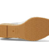 Stuart Weitzman Island Peep-Toe Espadrille Wedge White/Natural 8 B