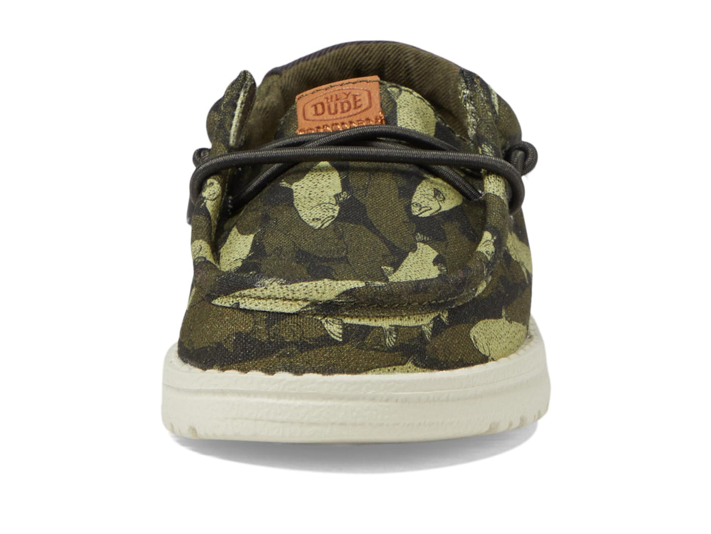 HEYDUDE Wally Toddler Fish Camo - Olive