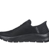 Skechers Women's Go Walk Flex Hands Free Slip-Ins - Grand Entry Sneaker, Black, 13 Wide US