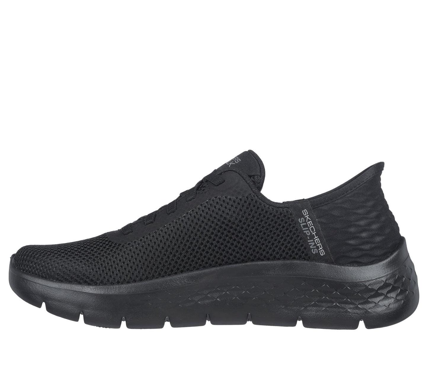 Skechers Women's Go Walk Flex Hands Free Slip-Ins - Grand Entry Sneaker, Black, 13 Wide US