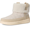 HEYDUDE Women's Camden Cuff Wool Cozy Tan 8 Medium