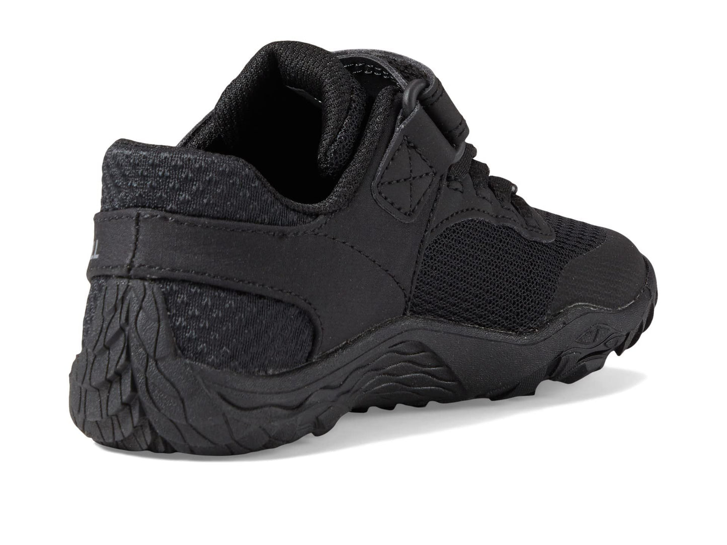 Merrell® Trail Glove 7 A/C Shoes for Little Kids – Synthetic Mesh Upper – EVA Midsole – Odour-Resistant Lining Black 2 Little Kid M