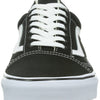 Vans Adult Unisex Old Skool Shoes, Size 7/8.5, Color (1WX) (Canvas) Black/True White