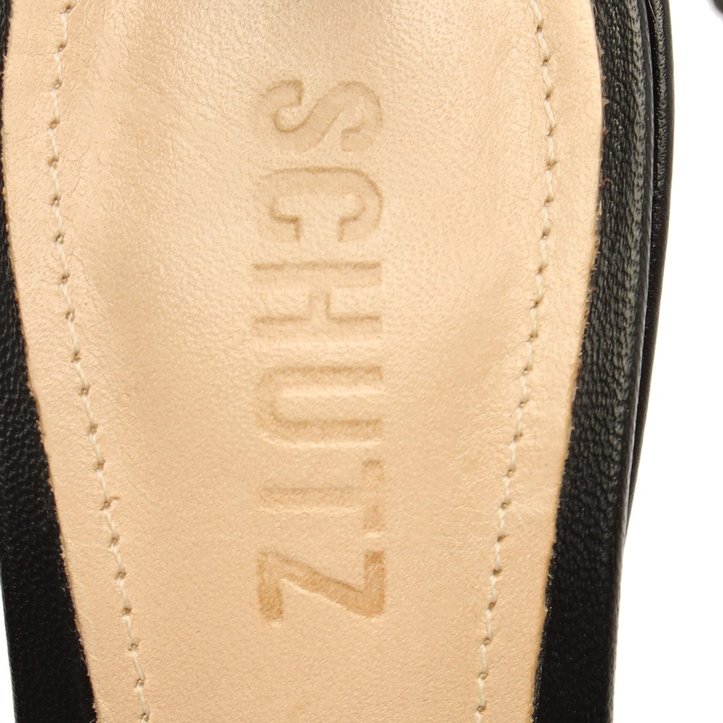 SCHUTZ Jessie Black/Transparente 8.5 M