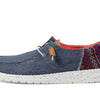 HEYDUDE Wendy Funk Baja Navy Size 12 | Women’s Shoes | Women’s Slip-on Loafers | Comfortable & Light-Weight