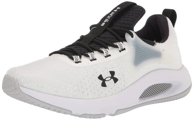 Under Armour Men's HOVR Rise 4 Training Shoe, (100) White/White/Black, 7