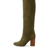 Michael Kors Leigh Boot Olive 6.5 M