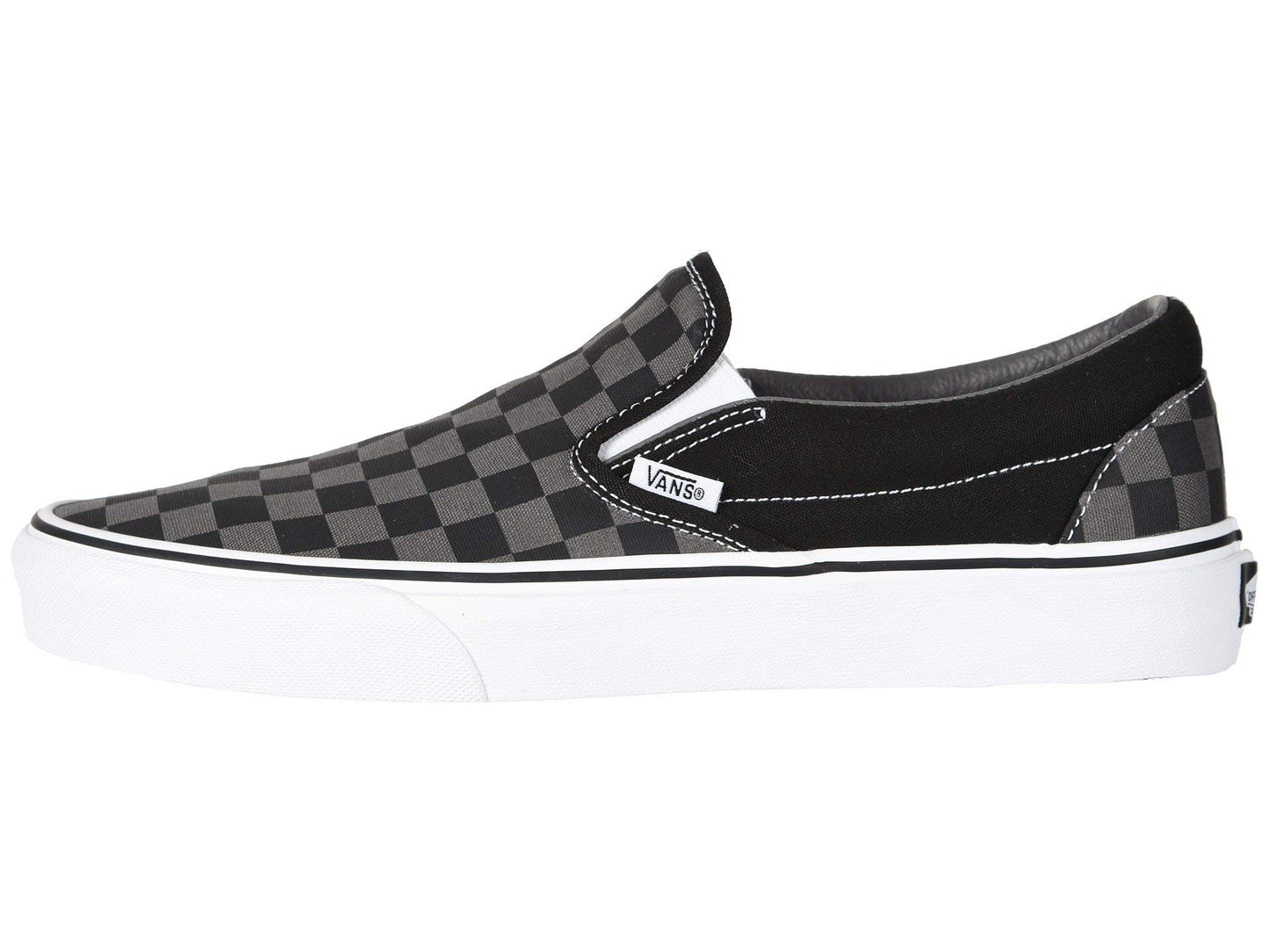 Vans U Classic Slip-On, Unisex-Adult Trainers, Black Pewter Checkerboard, 9 UK