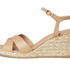 Stuart Weitzman Womens Dayna Espadrille Wedge Adobe/Natural 9 Medium