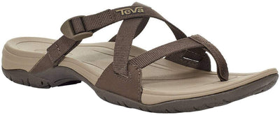 Teva Women's Ascona Flip Flop, Chocolate Chip, 5