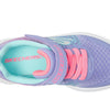 Skechers Unisex-Child Microspec Plus - Swirl Sweet Sneaker, Perwinkle/Multi, 5 Toddler