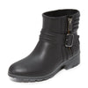Sperry Women's Ariel Beck Rain Boot, Black, 6 Medium US