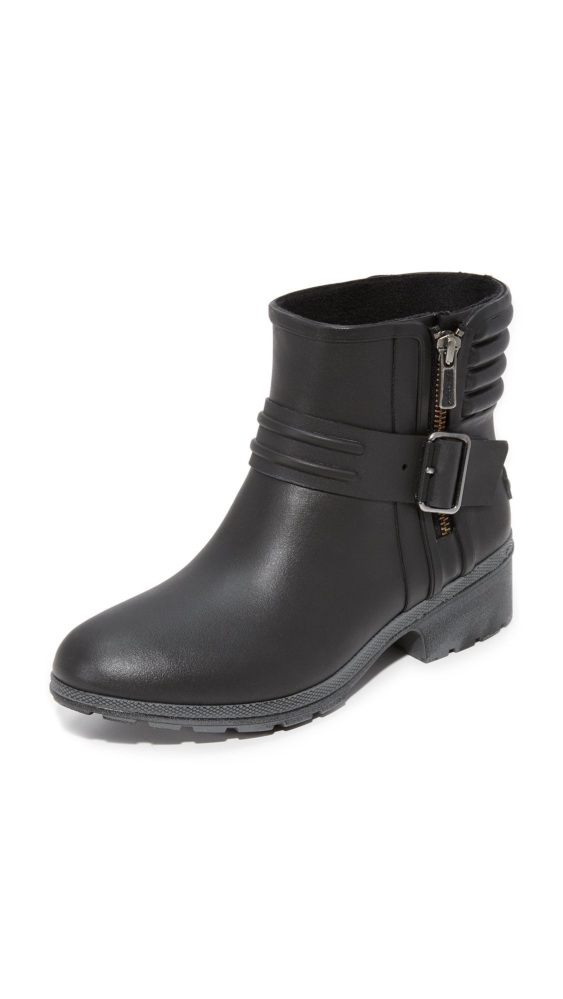 Sperry Women's Ariel Beck Rain Boot, Black, 6 Medium US