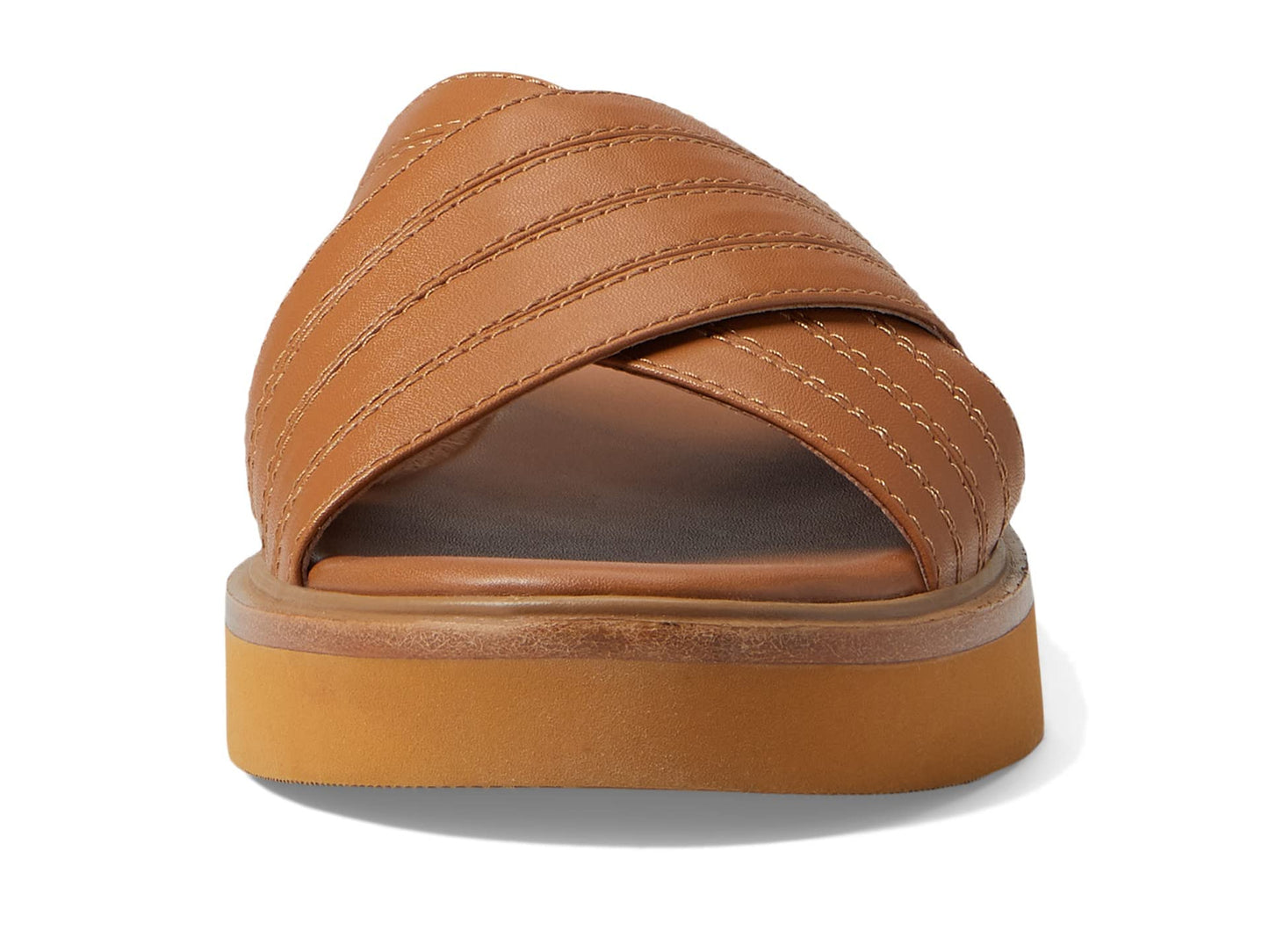 Madewell The Alina Platform Sandal Desert Camel 7.5 M