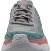 Skechers Women's Max Cushioning Elite-Brilliant Sneaker, Grey/Mint, 8.5 M US
