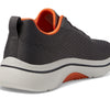 Skechers Men's Go Walk Arch Fit 2.0 Sneaker, Charcoal/Orange, 10