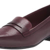 Clarks Women's Juliet Coast - Burgundy Leather/Suede Combi - 9.5W