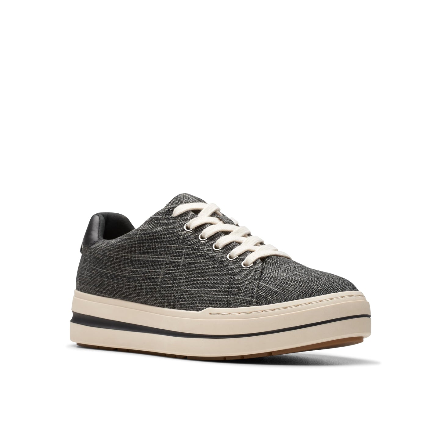 Clarks CloudSteppers Women's Audreigh Sun, Black Textile, 9.5 Medium US