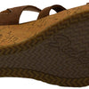 Skechers Women's Beverlee-sail Away Slide Wedge Sandal, Luggage, 6 M US