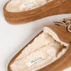 Madewell Women's Suede Moccasin Scuff Slippers, Dried Cedar, Brown, 9 Medium US