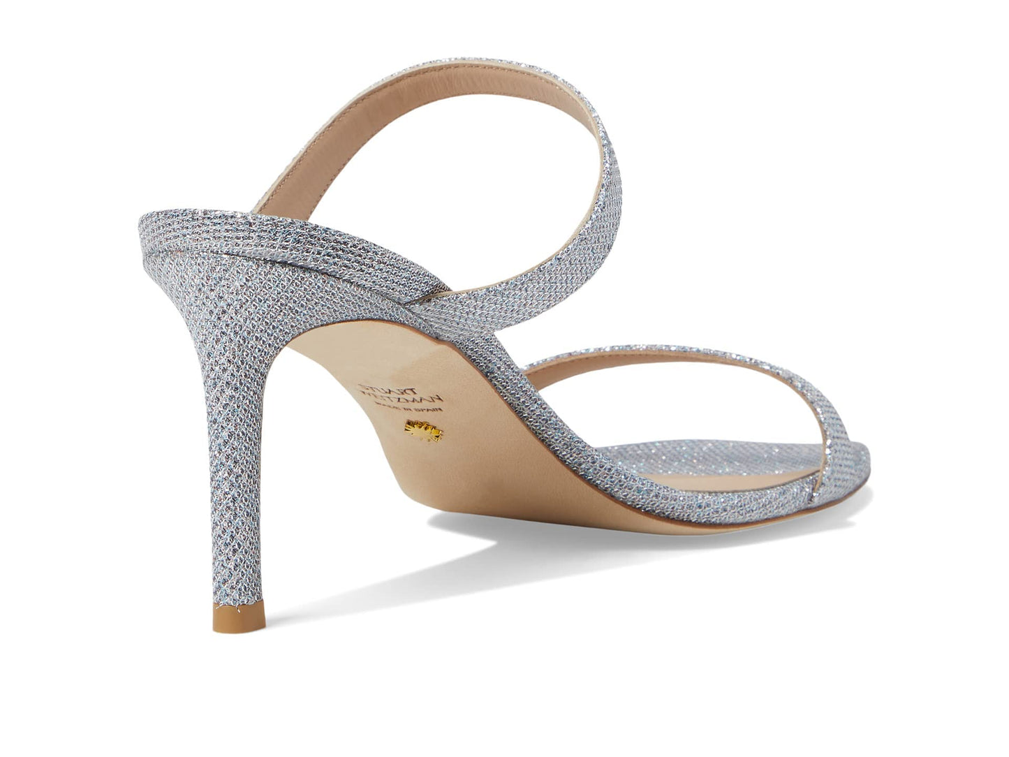 Stuart Weitzman Aleena 75 Silver 9 M