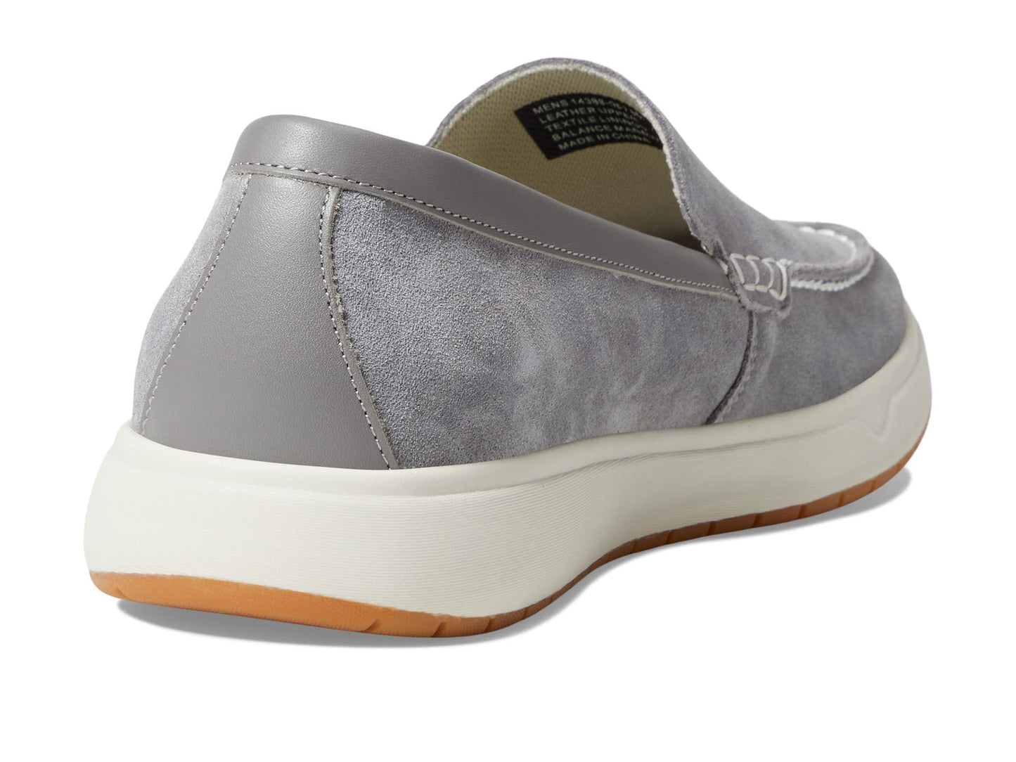 Florsheim Heist Moc Toe Venetian Loafer Mens Slip On 7 DM US Grey