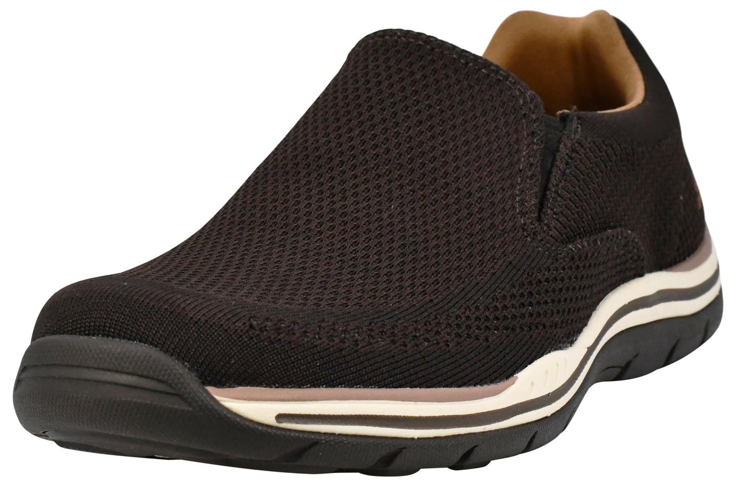 Skechers Men's Expected - Gomel Slip-on Loafer, Chocolate, 13 XW US