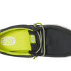 HEYDUDE Boys Wally Sport Grid (Little Kid/Big Kid) Smoke Grey 5 Medium