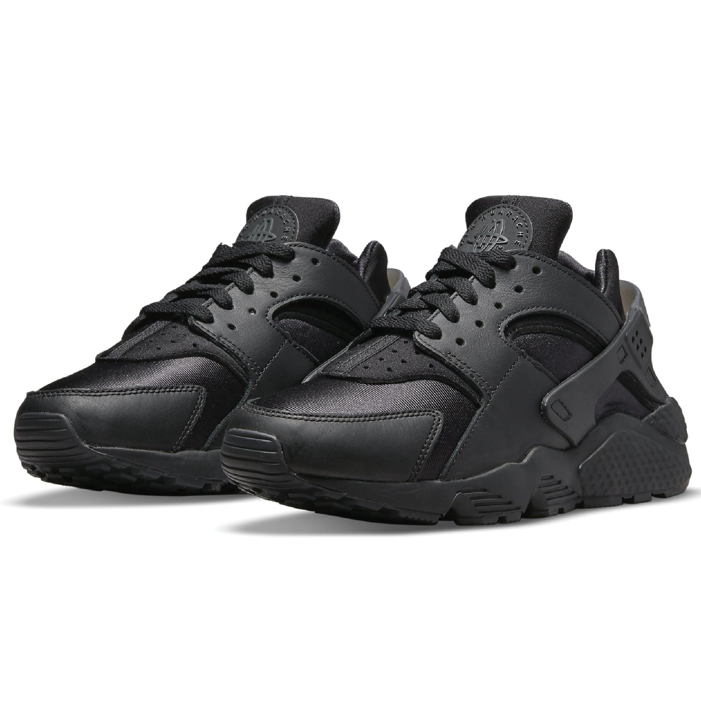 Nike womens Air Huarache Utility, Black/Black-anthracite, 8.5