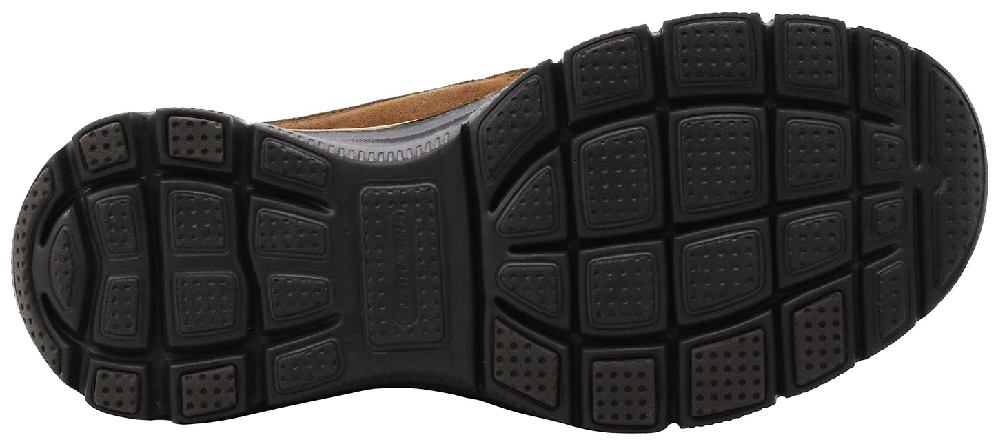 Skechers Women's Easy Going - Latte Mule, Dark Brown, 10 M US