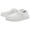 HEYDUDE Women's Wendy Funk Mono, White Size 5 | Lightweight Slip On with Cushioned Comfort and Easy On Design